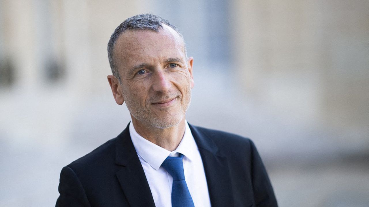 File photo dated August 23, 2019 of Danone CEO Emmanuel Faber at the Elysee Palace in Paris, France. France's Danone SA said on Monday its board has voted to separate the chairman and chief executive roles held by Emmanuel Faber, and launch the search for a new CEO following calls from several shareholders to shake up governance. Photo by Eliot Blondet/ABACAPRESS.COM  | 757640_004 Paris France